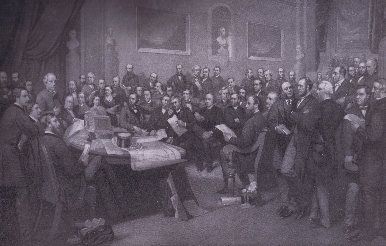 La primera junta escolar en Londres, Bibbys Annual, 1916-1917 de W. after Walton
