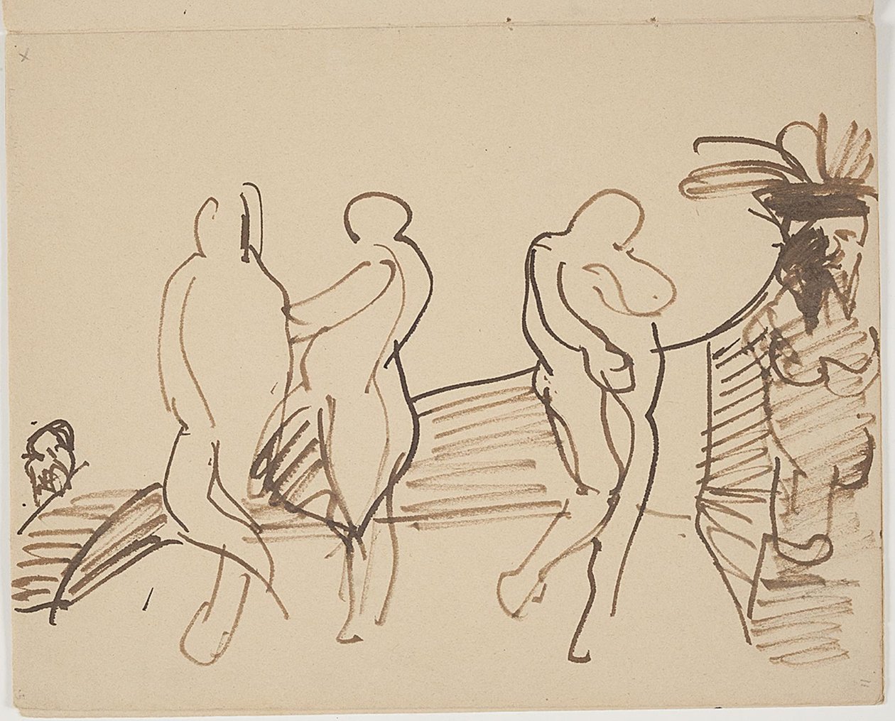 Composición de figuras II de J.A. Jerichau (II)
