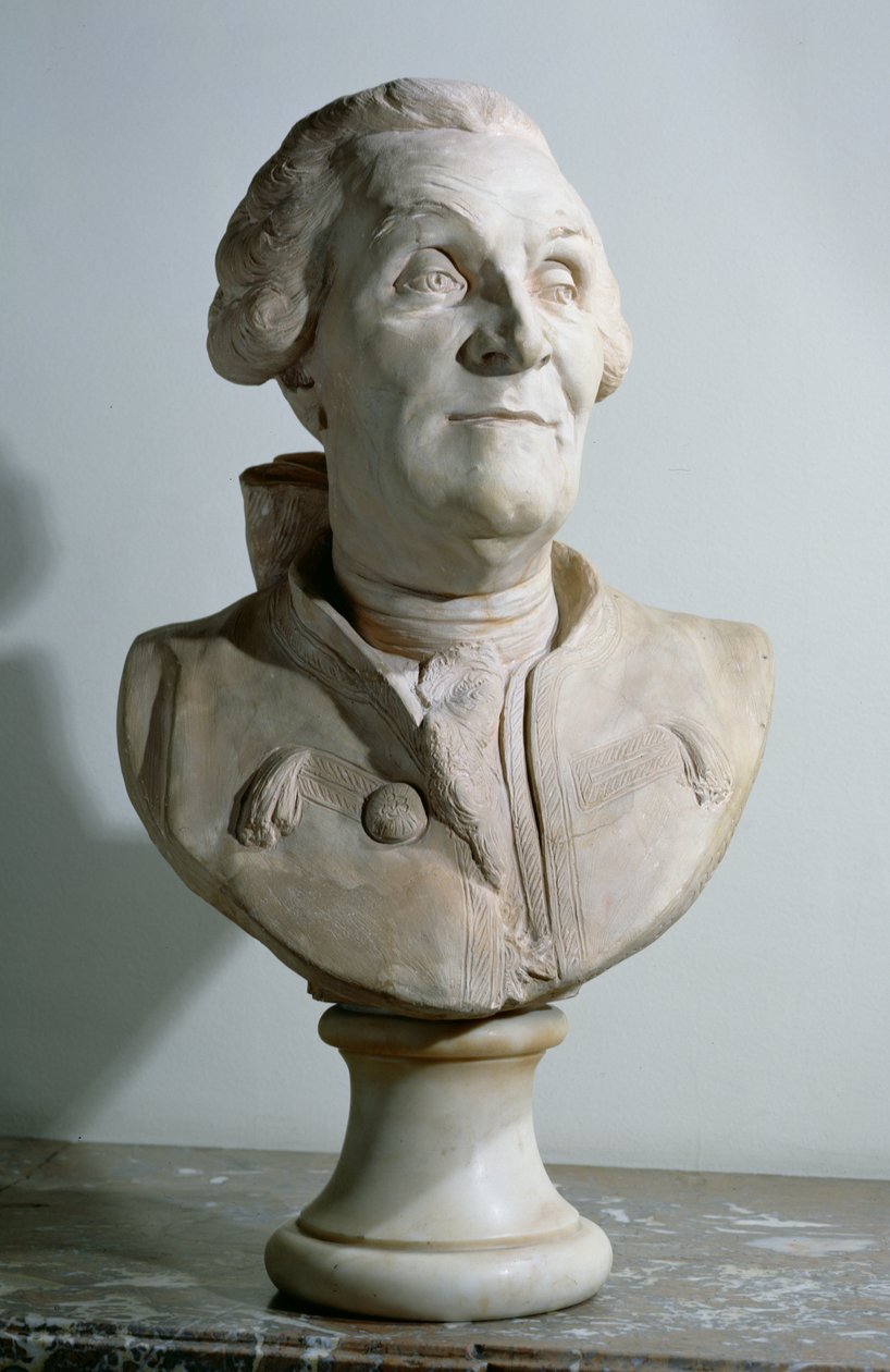 Busto de Charles Marie de La Condamine (1701-74) de J.B.C dHuet