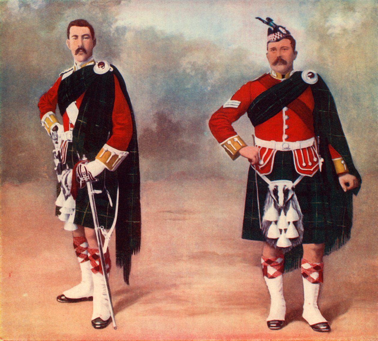 Los Highlanders de Ciudad del Cabo, 1900 de JE Bruton