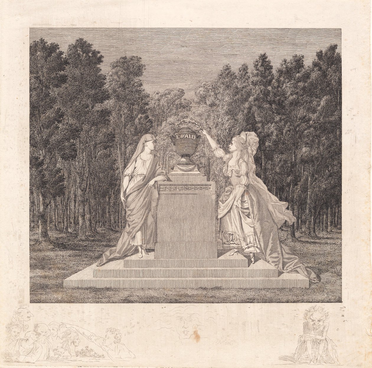 Ewalds minde de J.F. Clemens