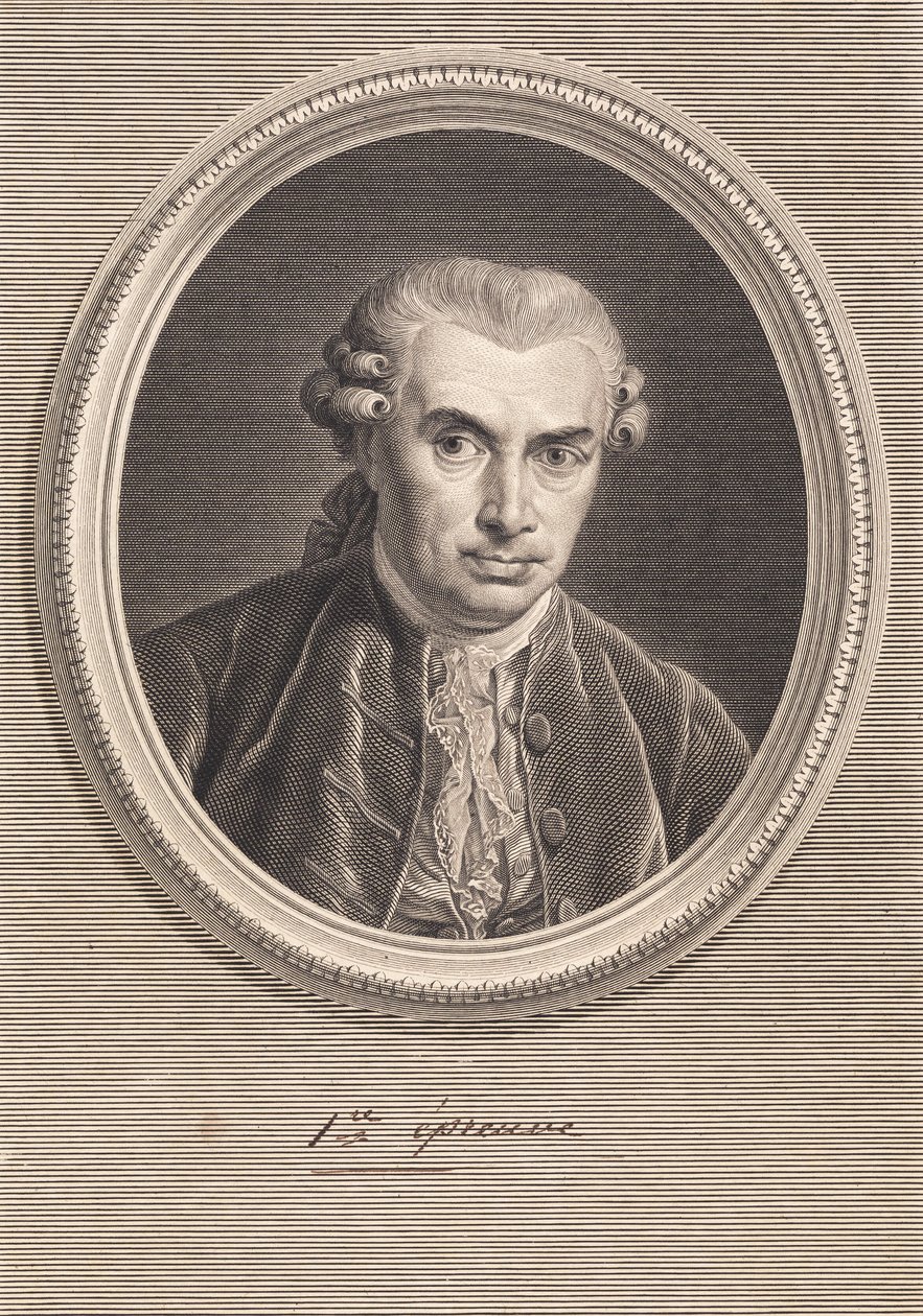 Retrato del doctor Johan von Berger de J.F. Clemens