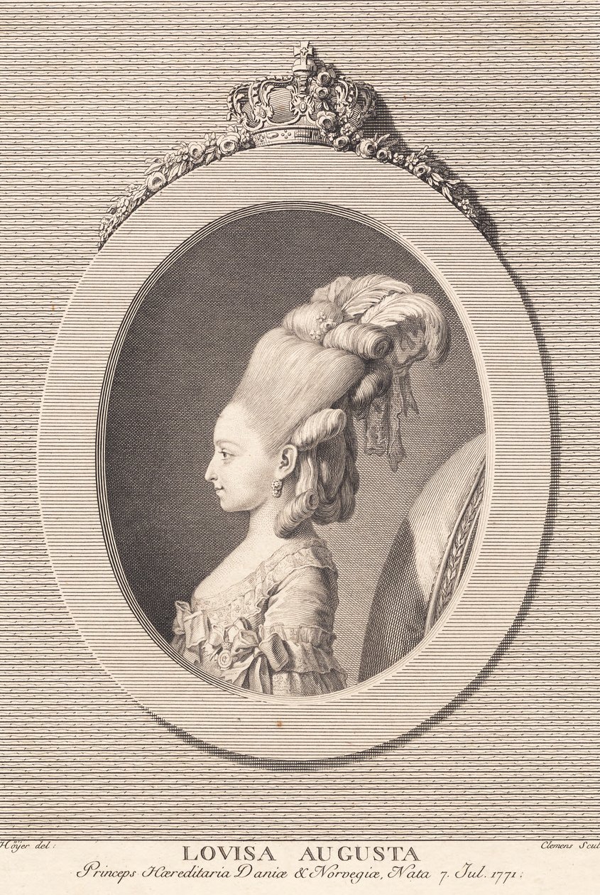 Princesa Louisa Augusta de J.F. Clemens
