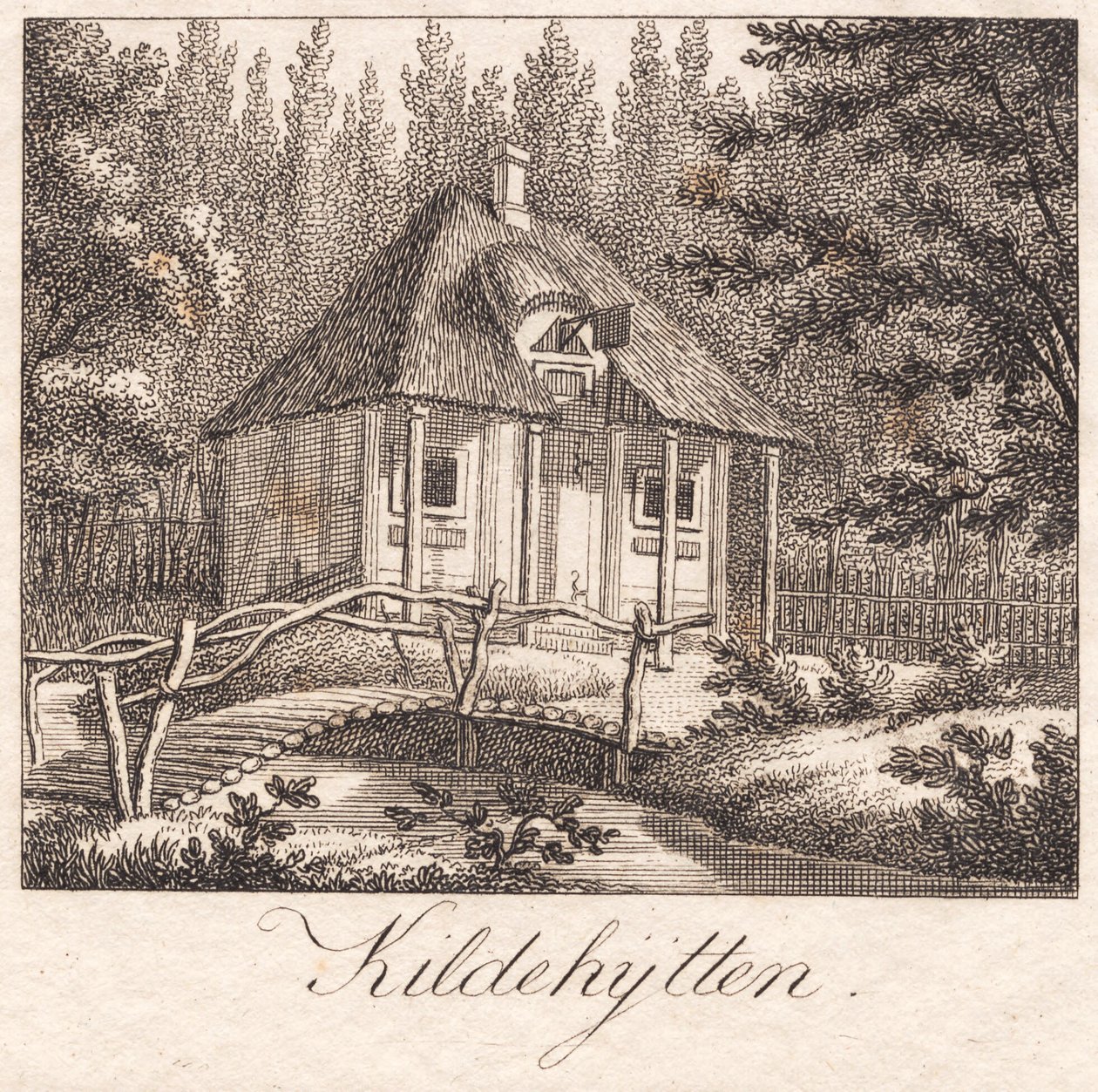 El jardín de Sanderumgaard de J.F. Clemens