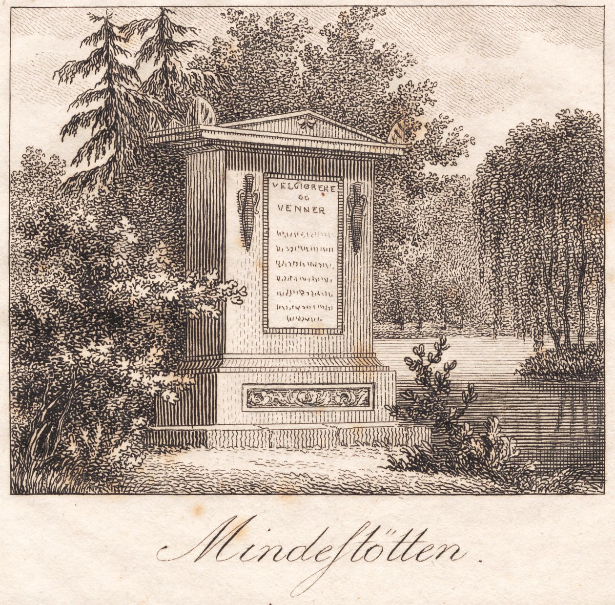 Jardín de Sanderumgaard de J.F. Clemens