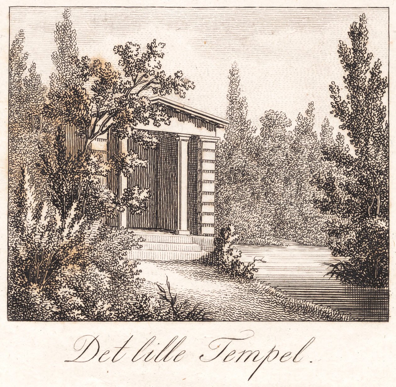 Jardín de Sanderumgaard de J.F. Clemens