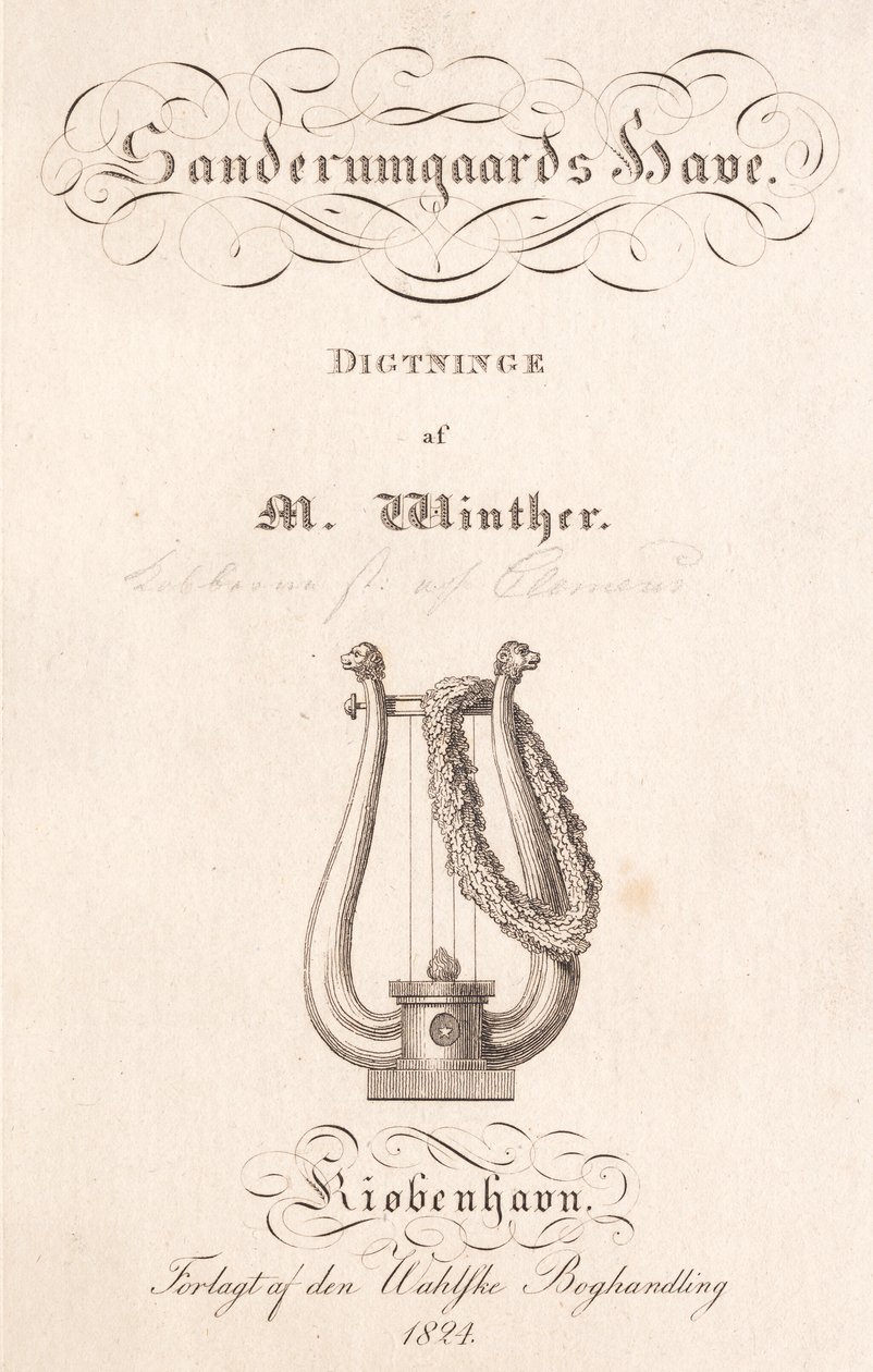 Sanderumgaards Have. Poemas de M. Winther de J.F. Clemens