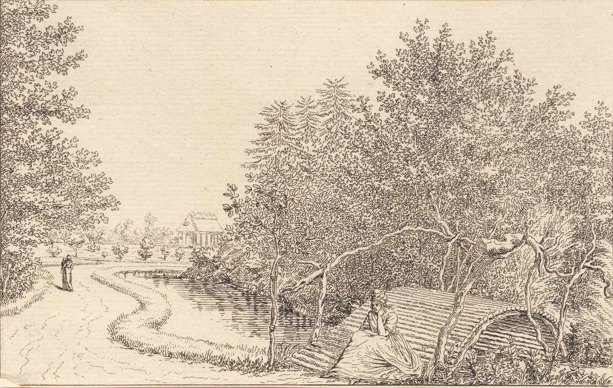 Jardín de Sanderumgaard 3 de J.F. Clemens