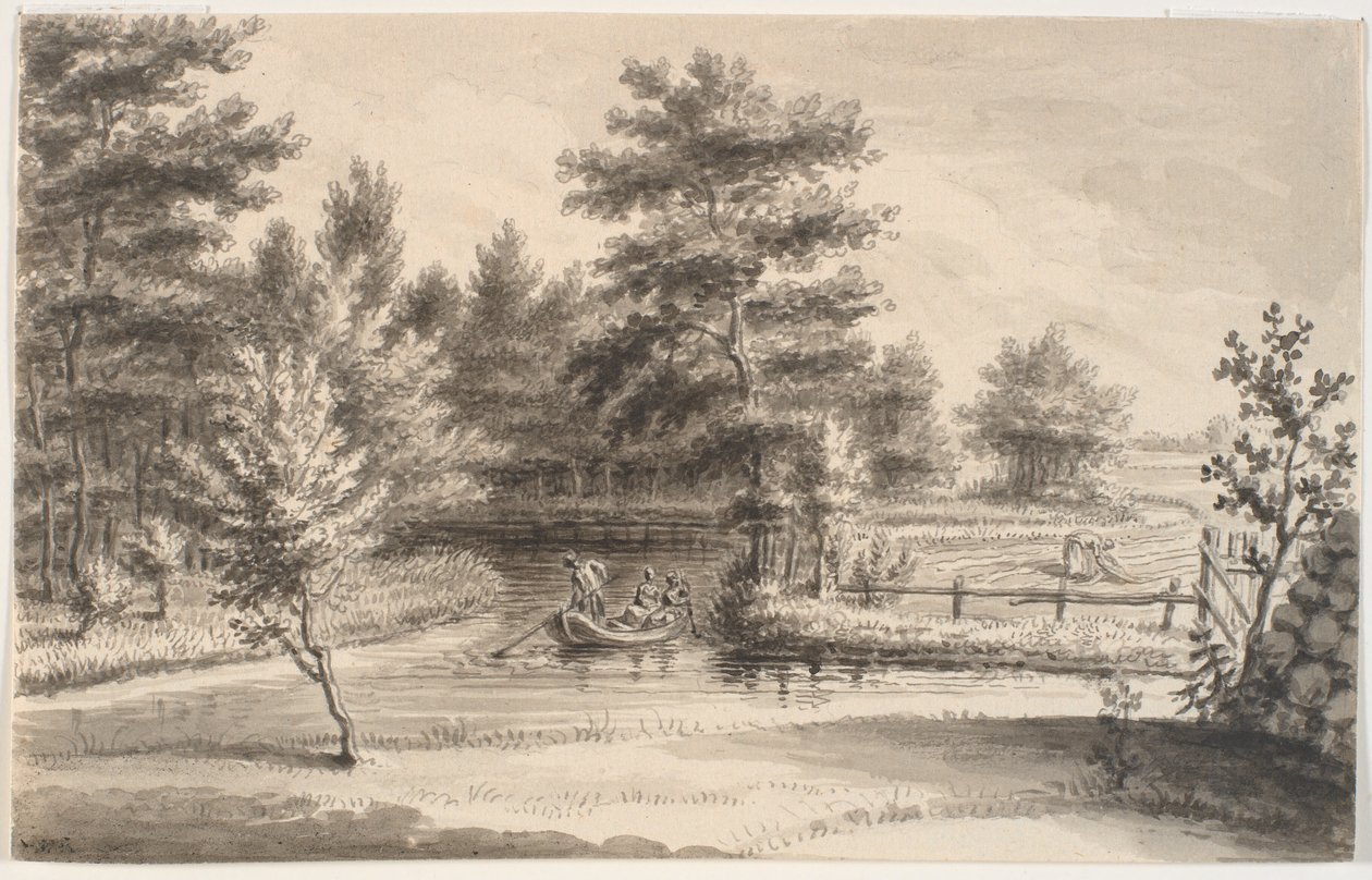 El jardín de Sanderumgaard VIII de J.F. Clemens