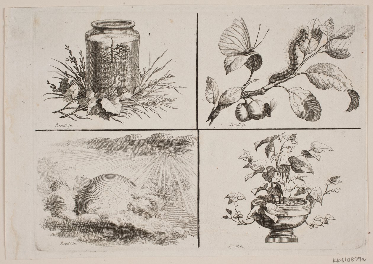 Vignettes para las obras de Bonnet de J.F. Clemens