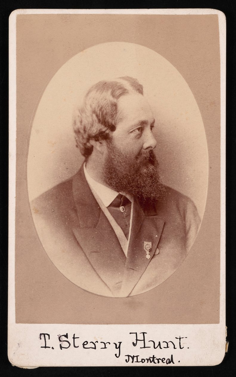 Retrato de Thomas Sterry Hunt 1826-1892, antes de 1892 de JG Parks