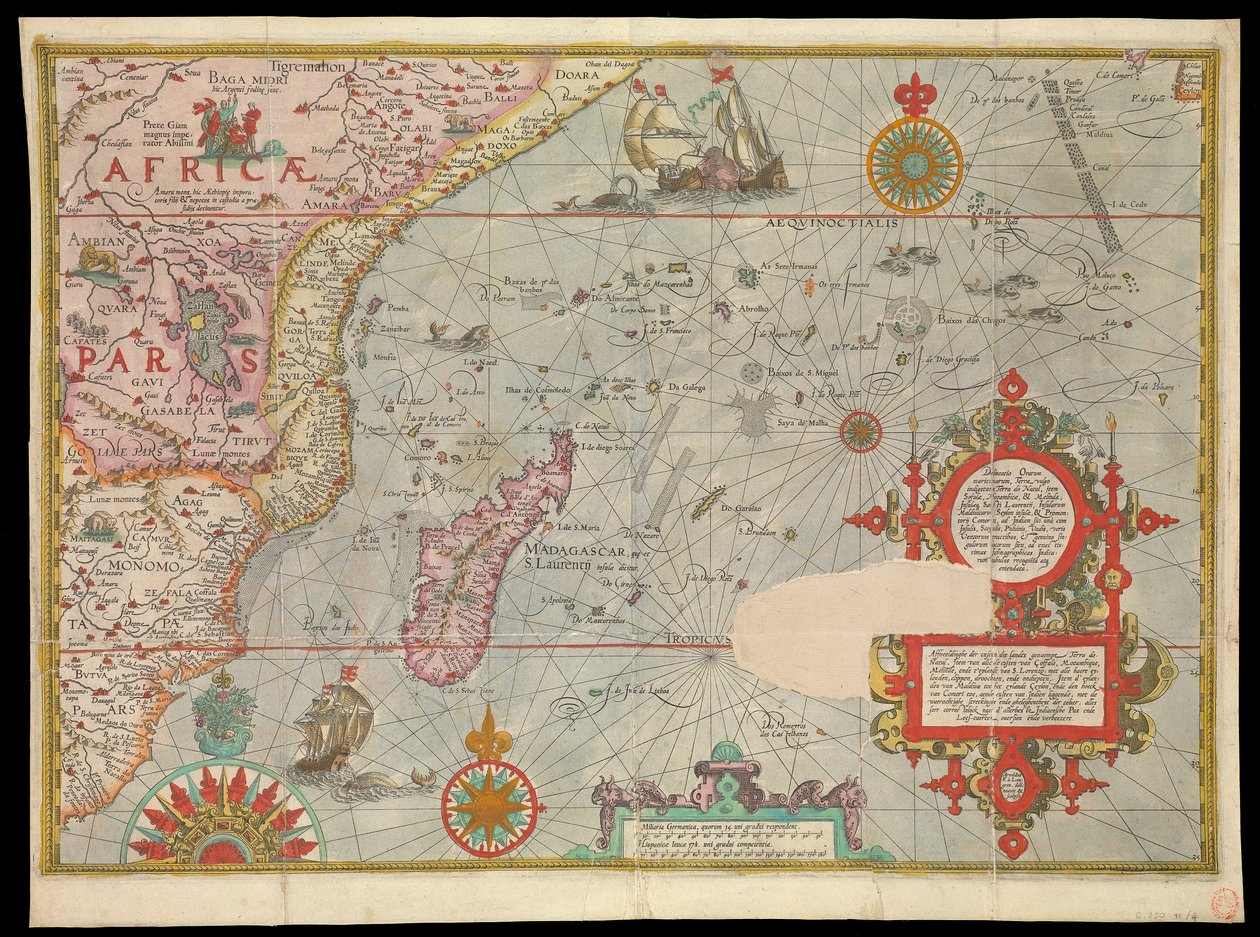 Desde África Oriental hasta la punta de Ceilán de J.H. van Linschoten