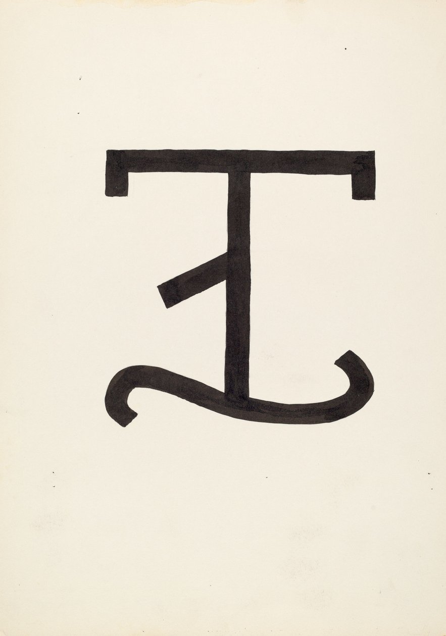 Marca de ganado, c. 1936 de J.Henry Marley