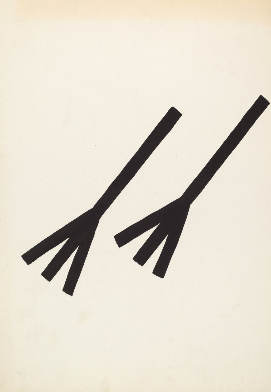 Marca de ganado, c. 1936 de J.Henry Marley