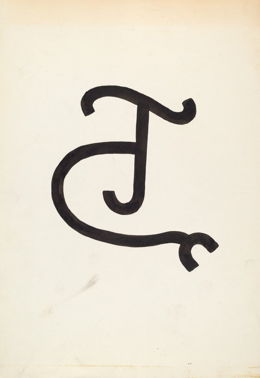 Marca de ganado, c. 1936 de J.Henry Marley