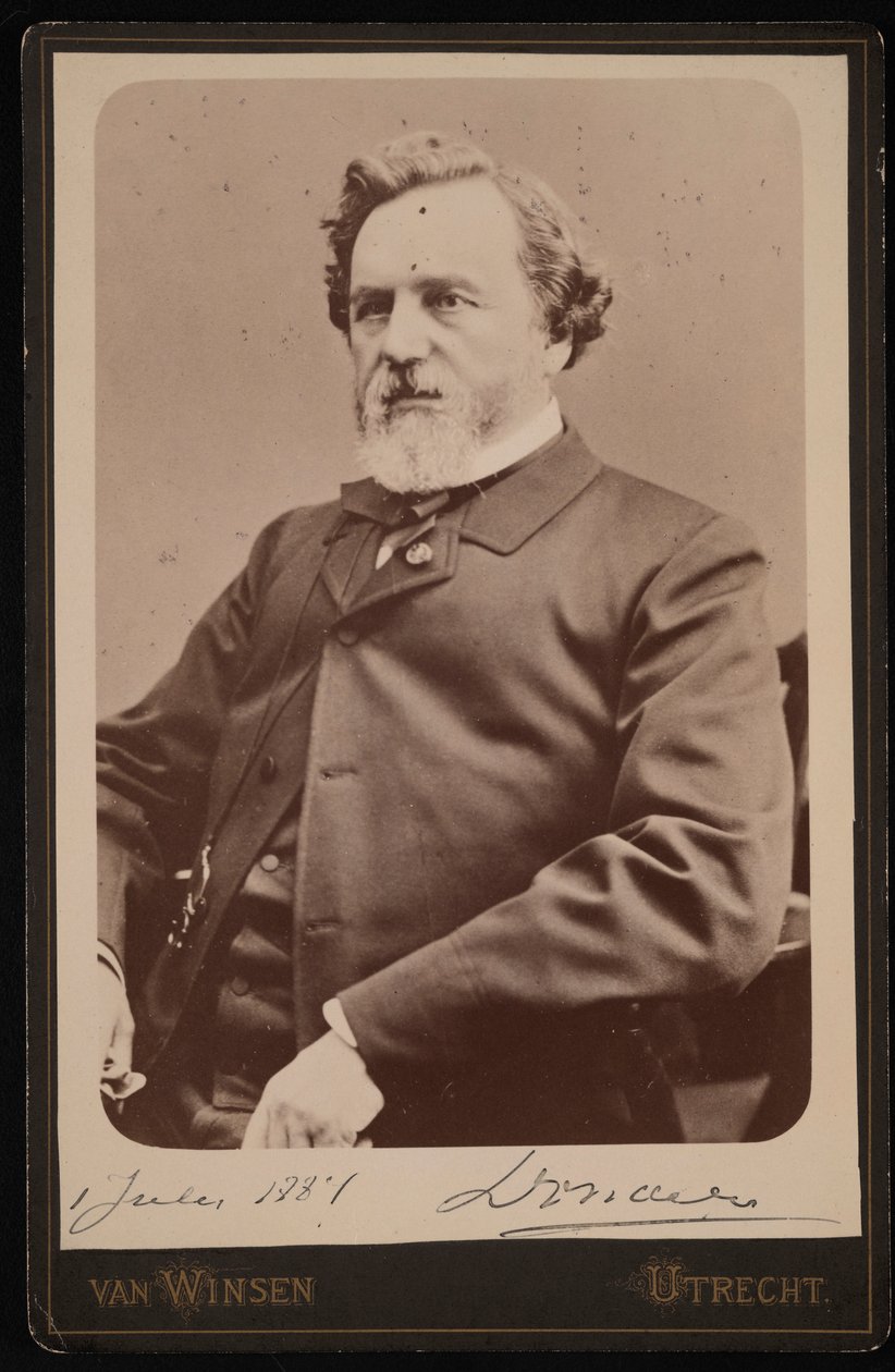 Retrato de Franciscus Cornelius Donders de JJA Van Winsen