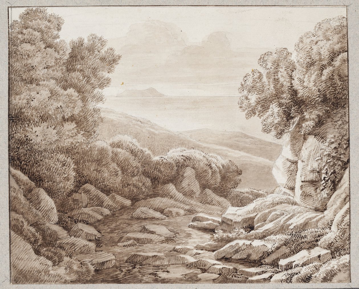 Paisaje en Montenero de J.L. Lund