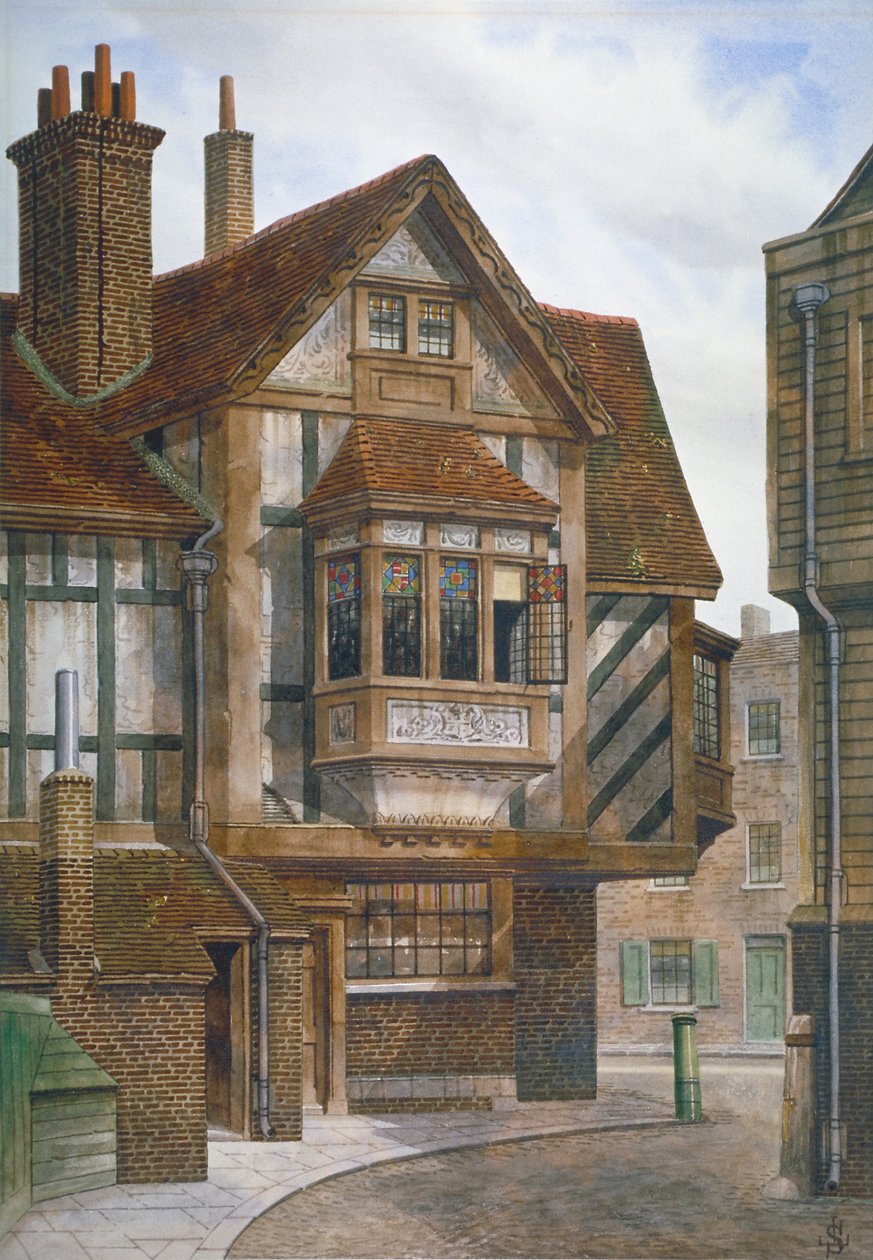 Casas en Bishopsgate, Ciudad de Londres de JL Stewart
