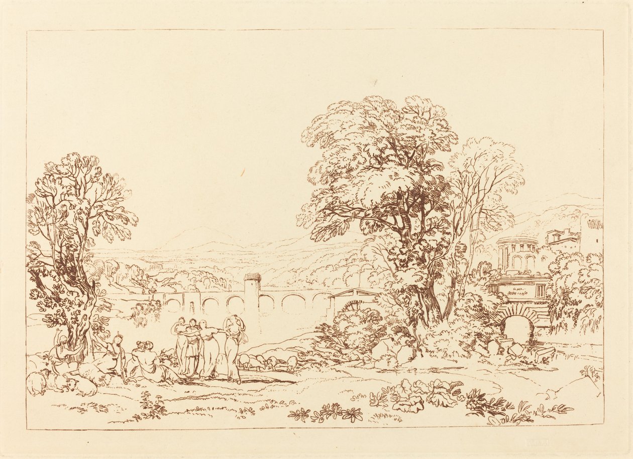 Apuleia en busca de Apuleius de Joseph Mallord William Turner