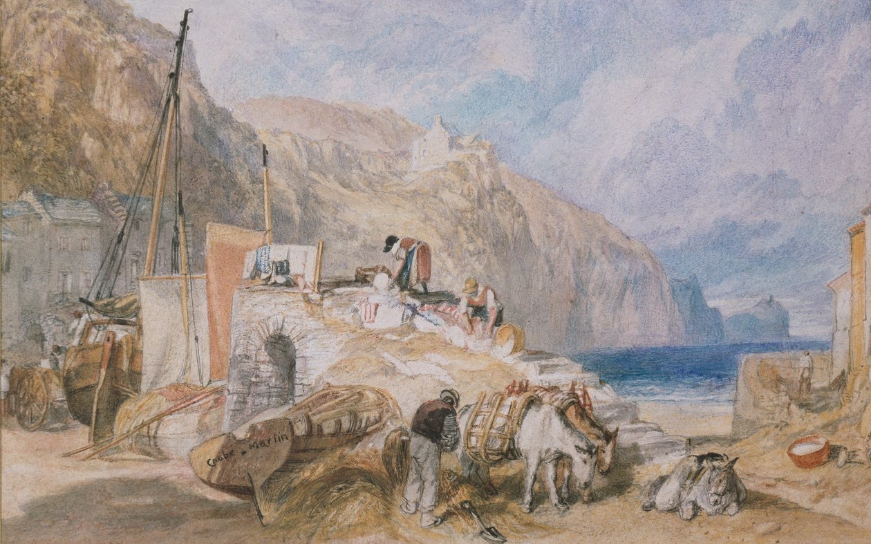 Combe Martin, Devonshire, c. 1824 de Joseph Mallord William Turner
