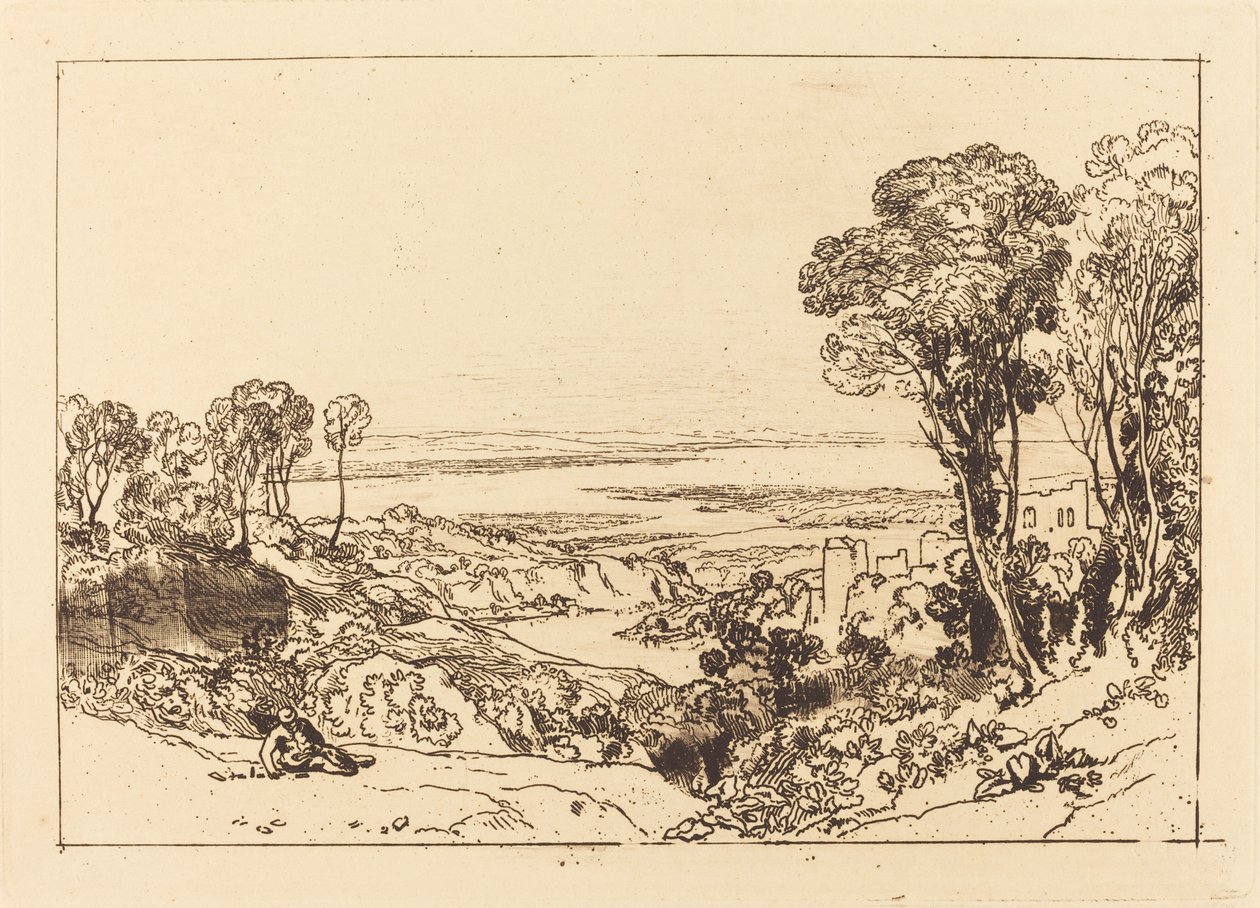 Unión de Severn y Wye de Joseph Mallord William Turner