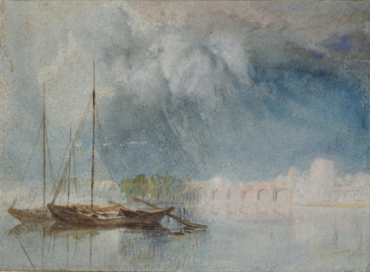 Nantes: Puente Pirmil, c. 1830 de Joseph Mallord William Turner