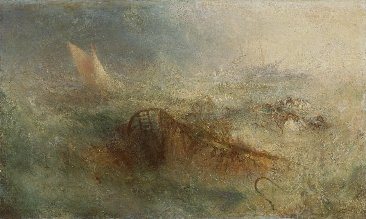 La tormenta, 1840-45 de Joseph Mallord William Turner