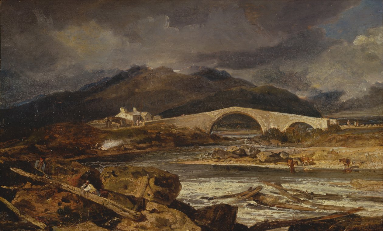 Puente Tummel, Perthshire, entre 1802 y 1803 de Joseph Mallord William Turner