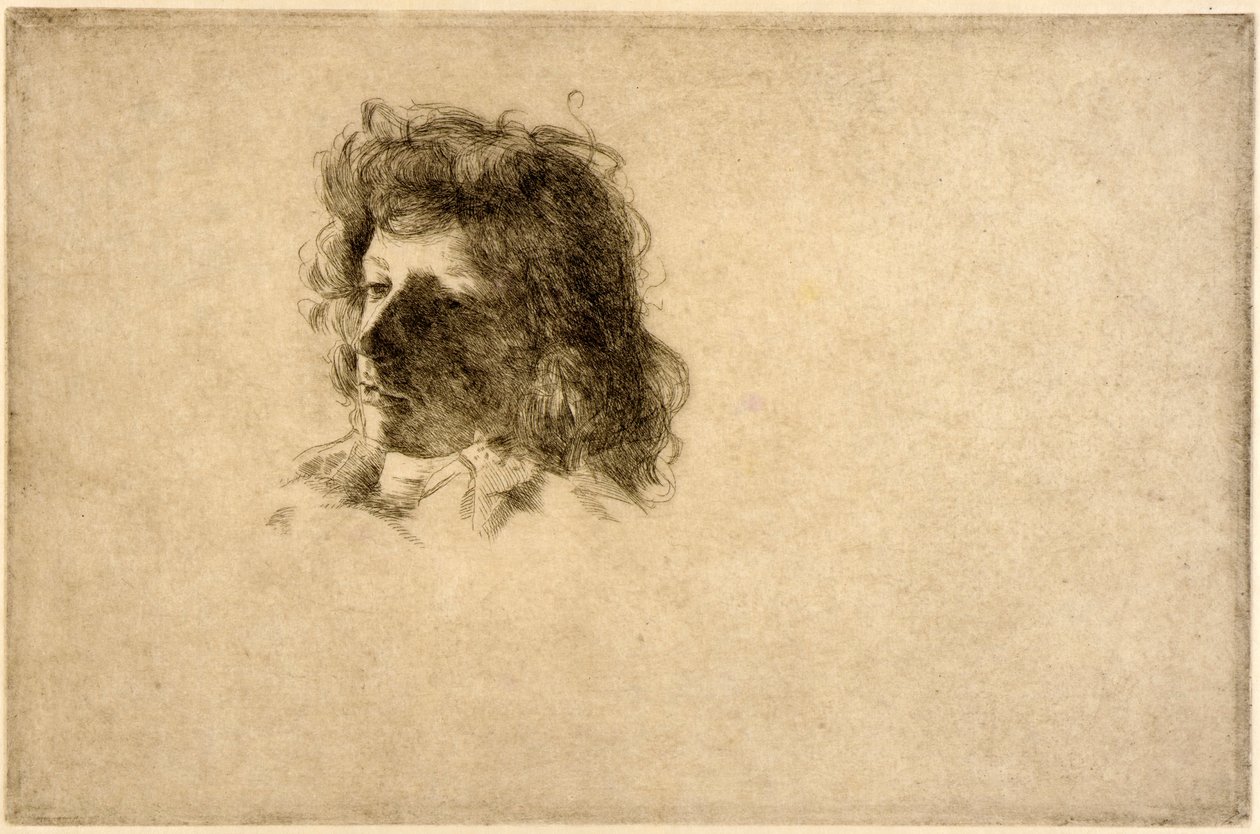 Una cabeza de J. Alden Weir