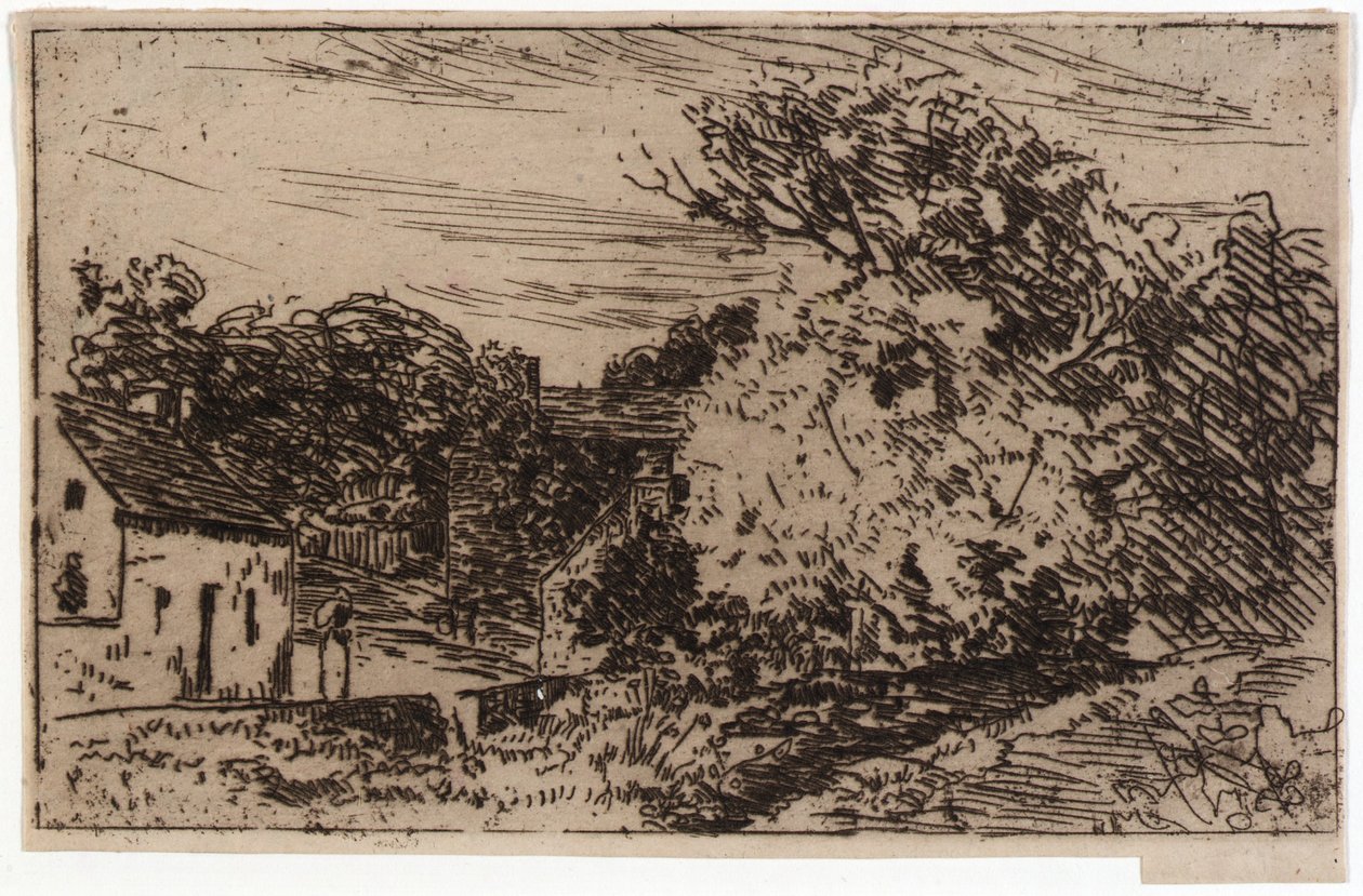 Glebe Farm--Isla de Man de J. Alden Weir