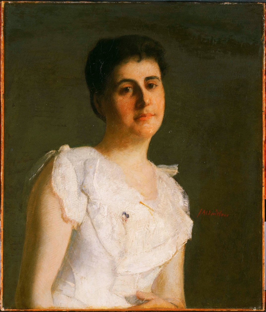 La señorita Edith Potter de J. Alden Weir