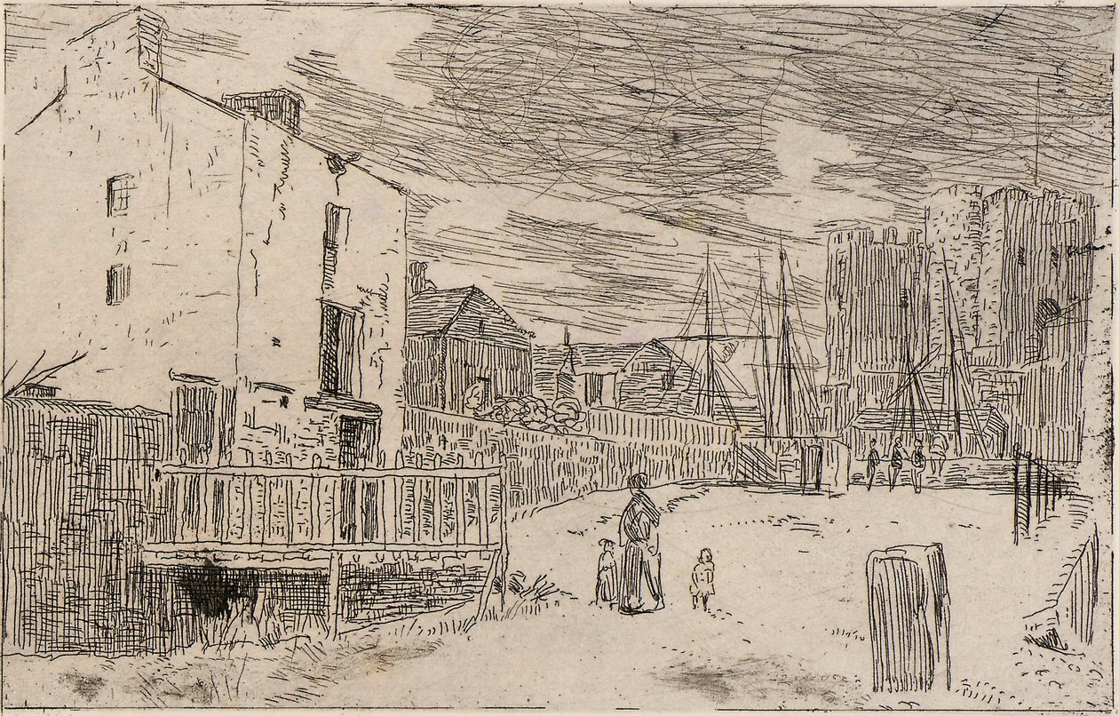 Port Erin--Isla de Man de J. Alden Weir