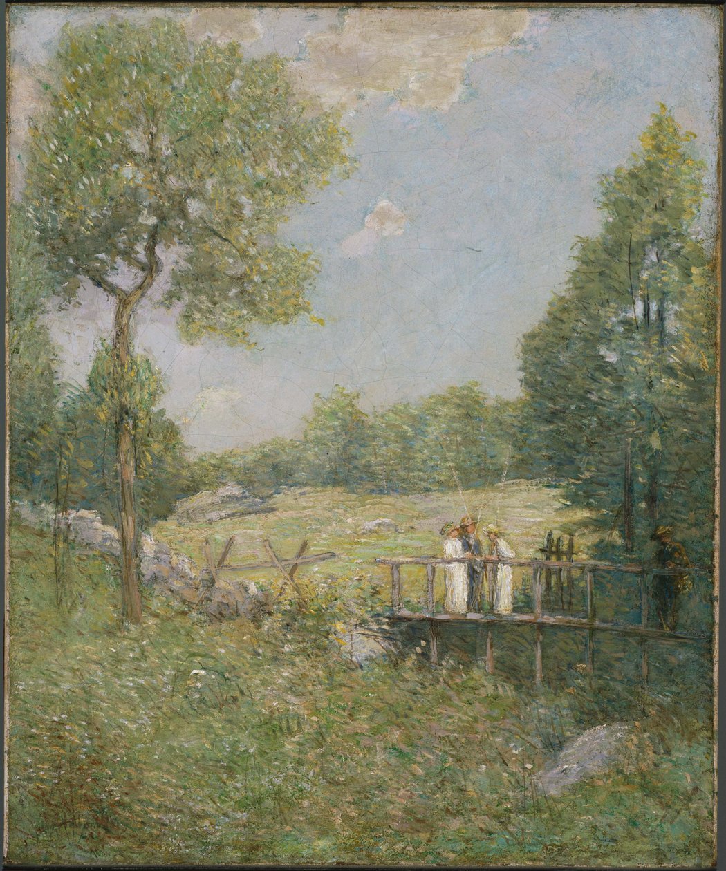 La excursión de pesca de J. Alden Weir
