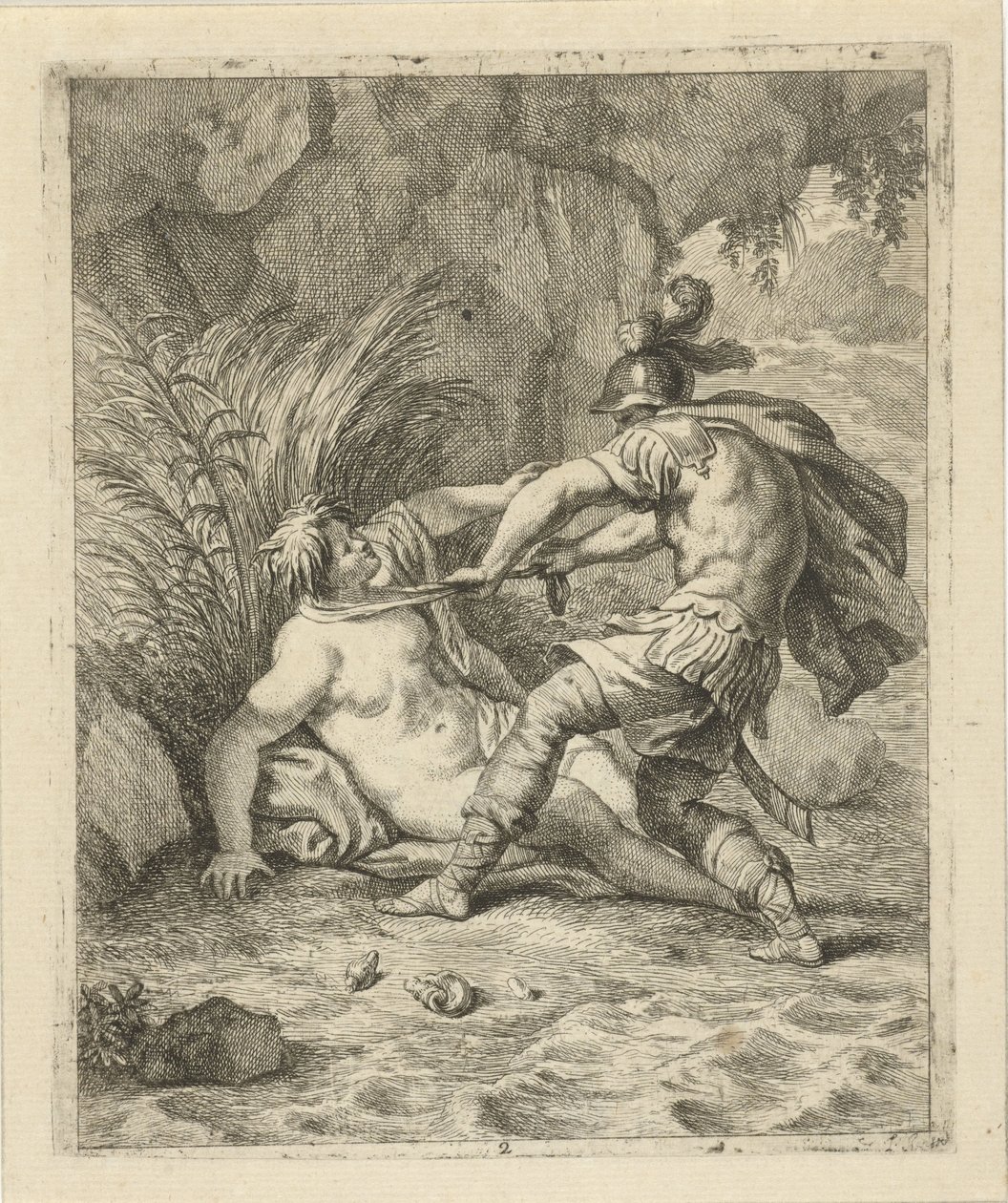 Peleo frente a Tetis Escenas uit het leven van Achilles (título de la serie) Vida y muerte de Aquiles (título de la serie) de J. Alexander Janssens