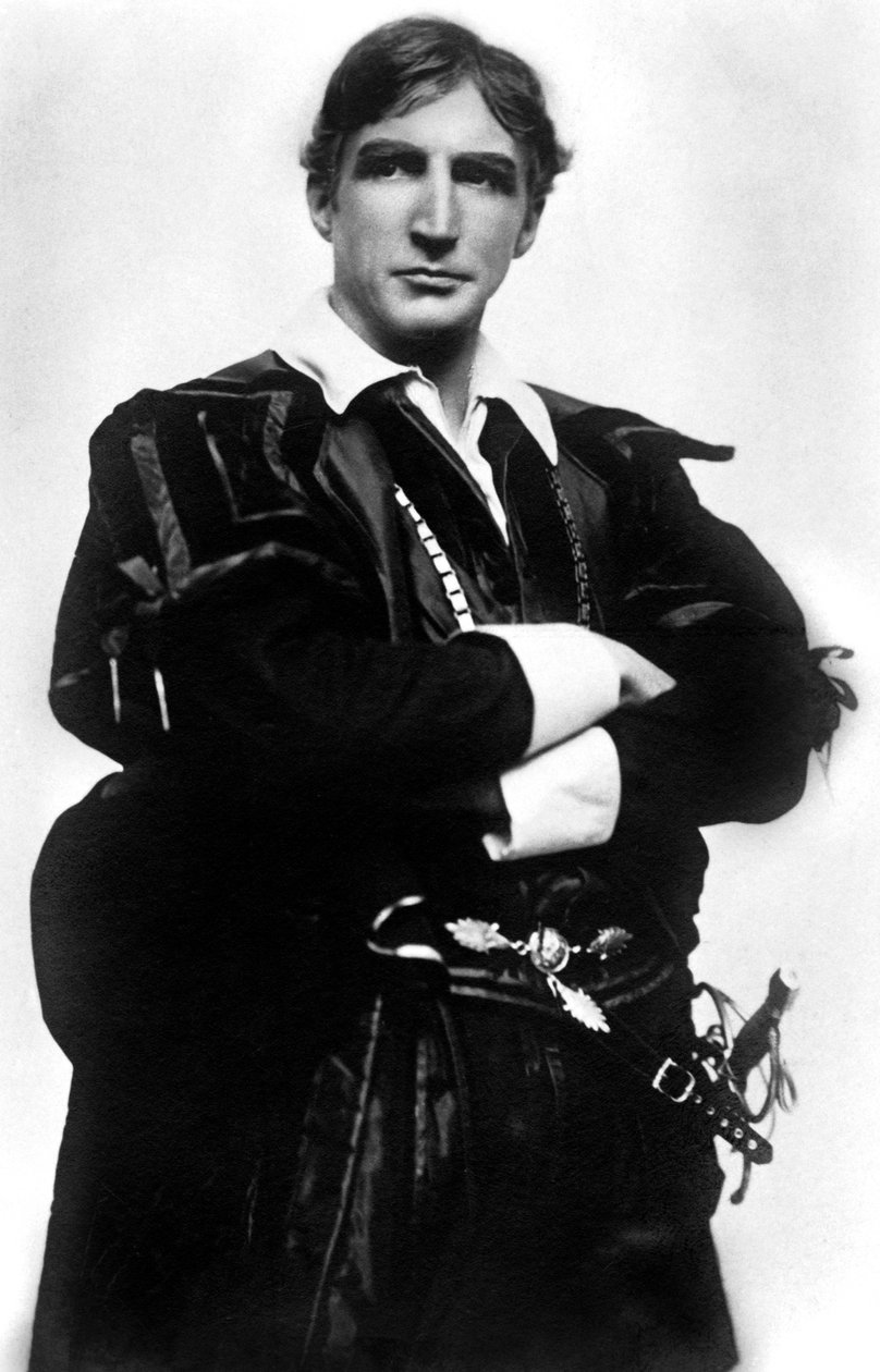 Jerrold Robertshaw 1866-1941, actor inglés, principios del siglo XX de J. Beagles and Co.