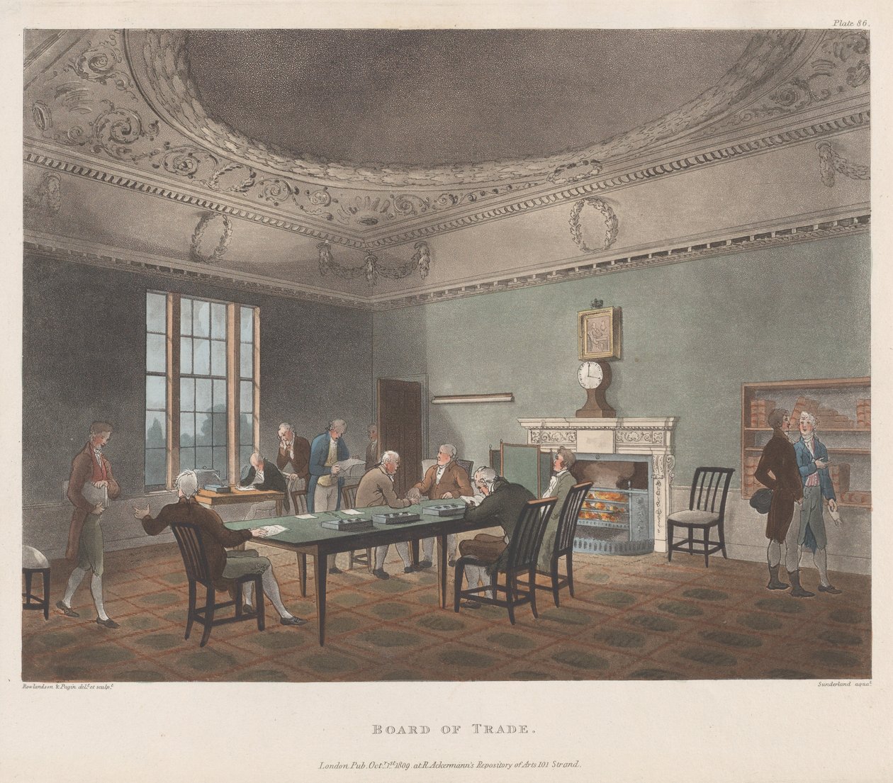 Junta de Comercio, 1 de octubre de 1809 de J. Bluck