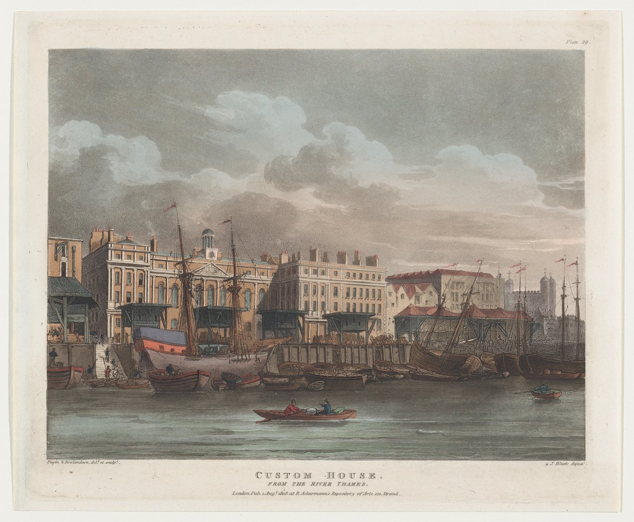 Aduana, 1 de agosto de 1808 de J. Bluck