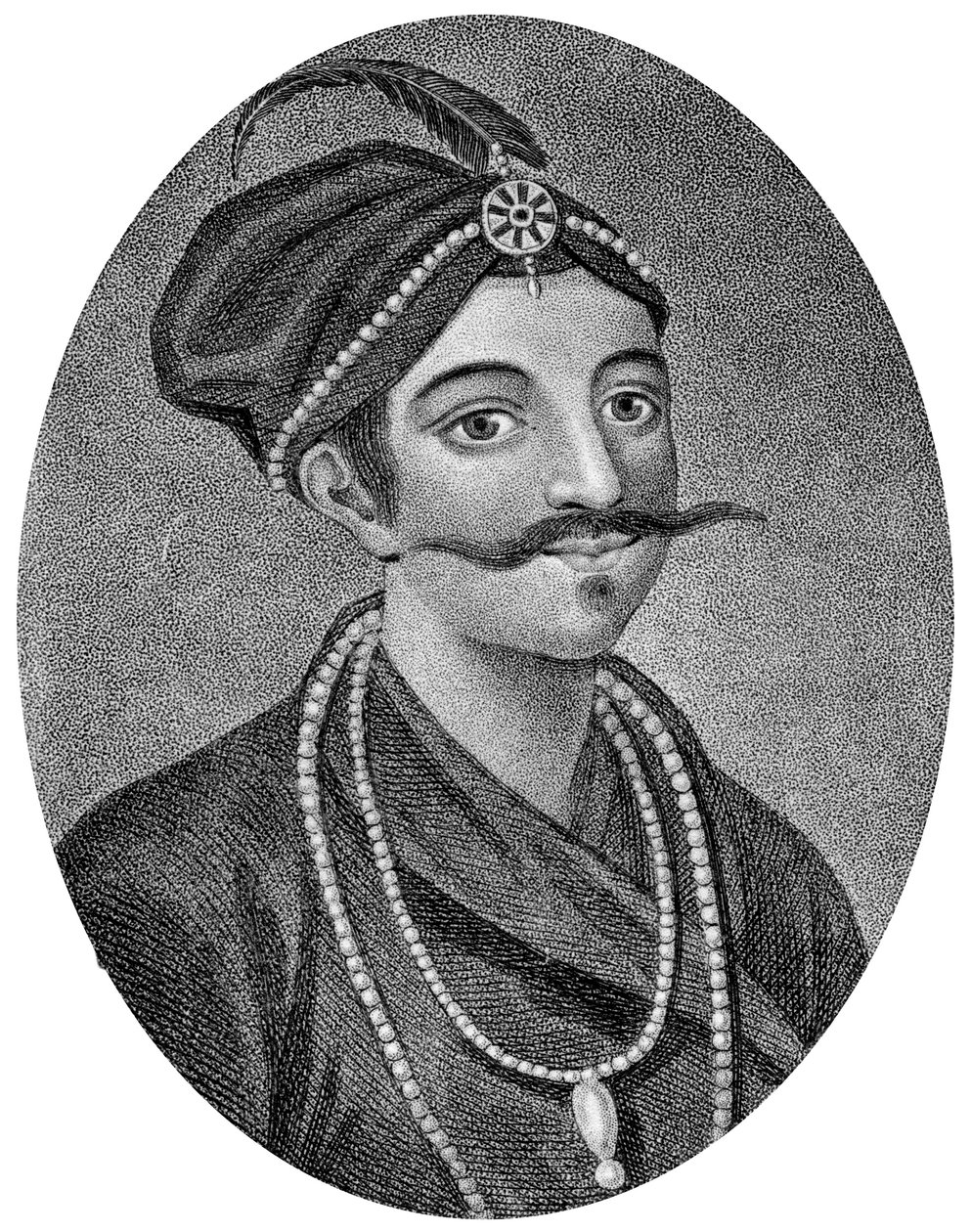 Un príncipe chino de la raza Manchú Tártara, 1801 de J. Chapman