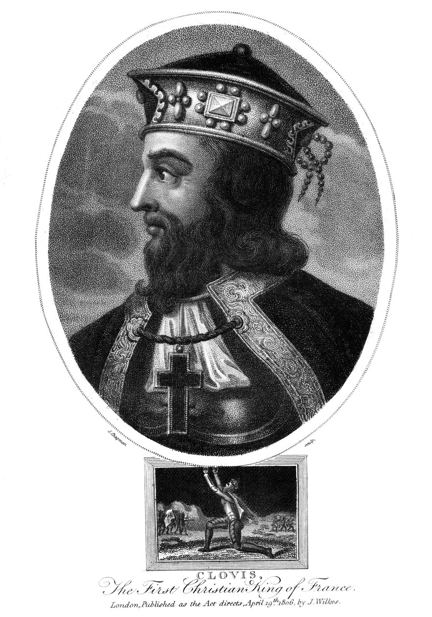 Clovis, el primer rey cristiano de los francos de J. Chapman