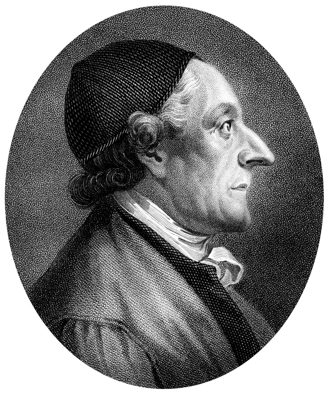 Johann Kaspar Lavater, fisionomista y teólogo suizo, 1813 de J. Chapman