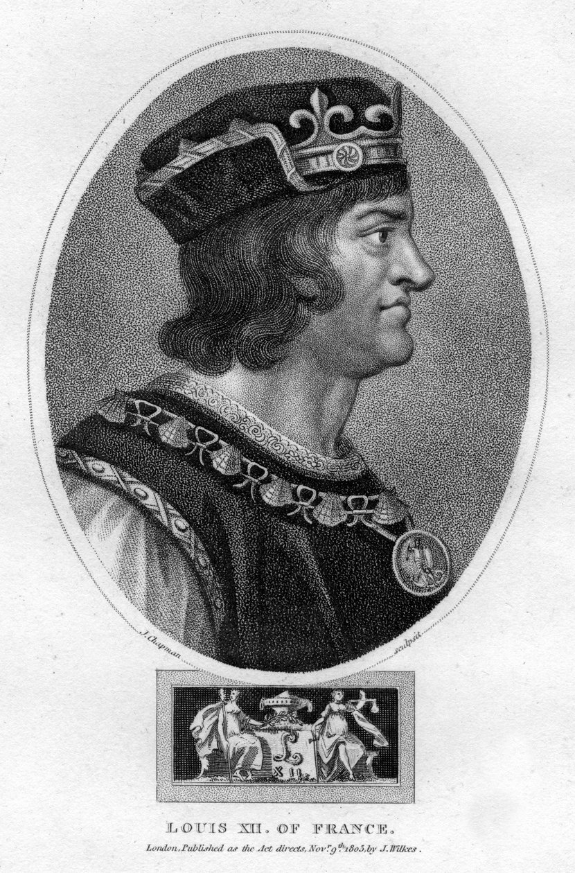 Luis XII, Rey de Francia, 1805 de J. Chapman