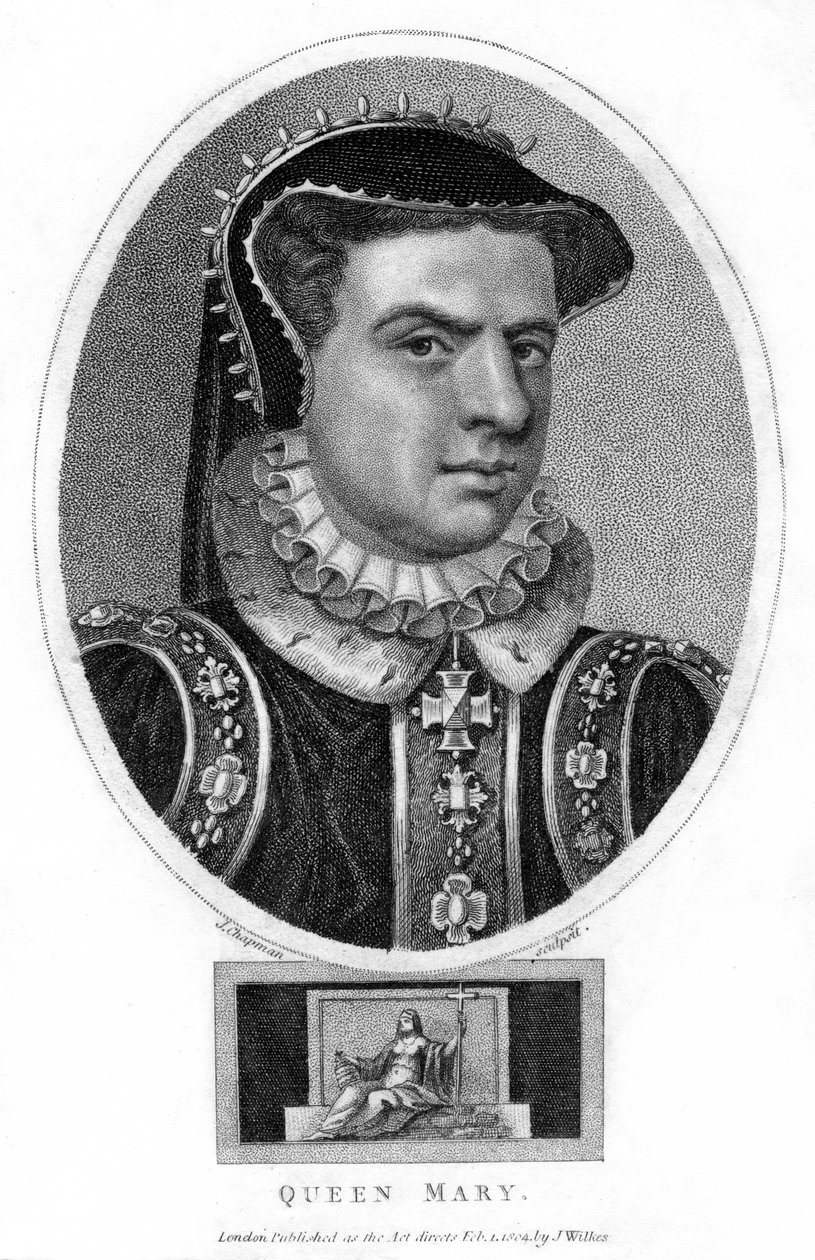 Reina María I de Inglaterra de J. Chapman