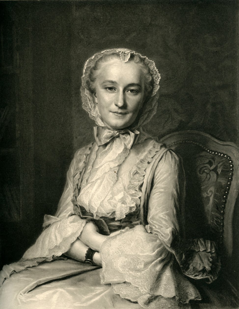 Retrato de Mademoiselle Sallé, c. 1750s, 1908 de J Chauvet