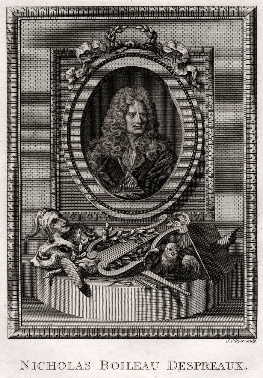 Nicolás Boileau Despreaux, 1775 de J. Collyer