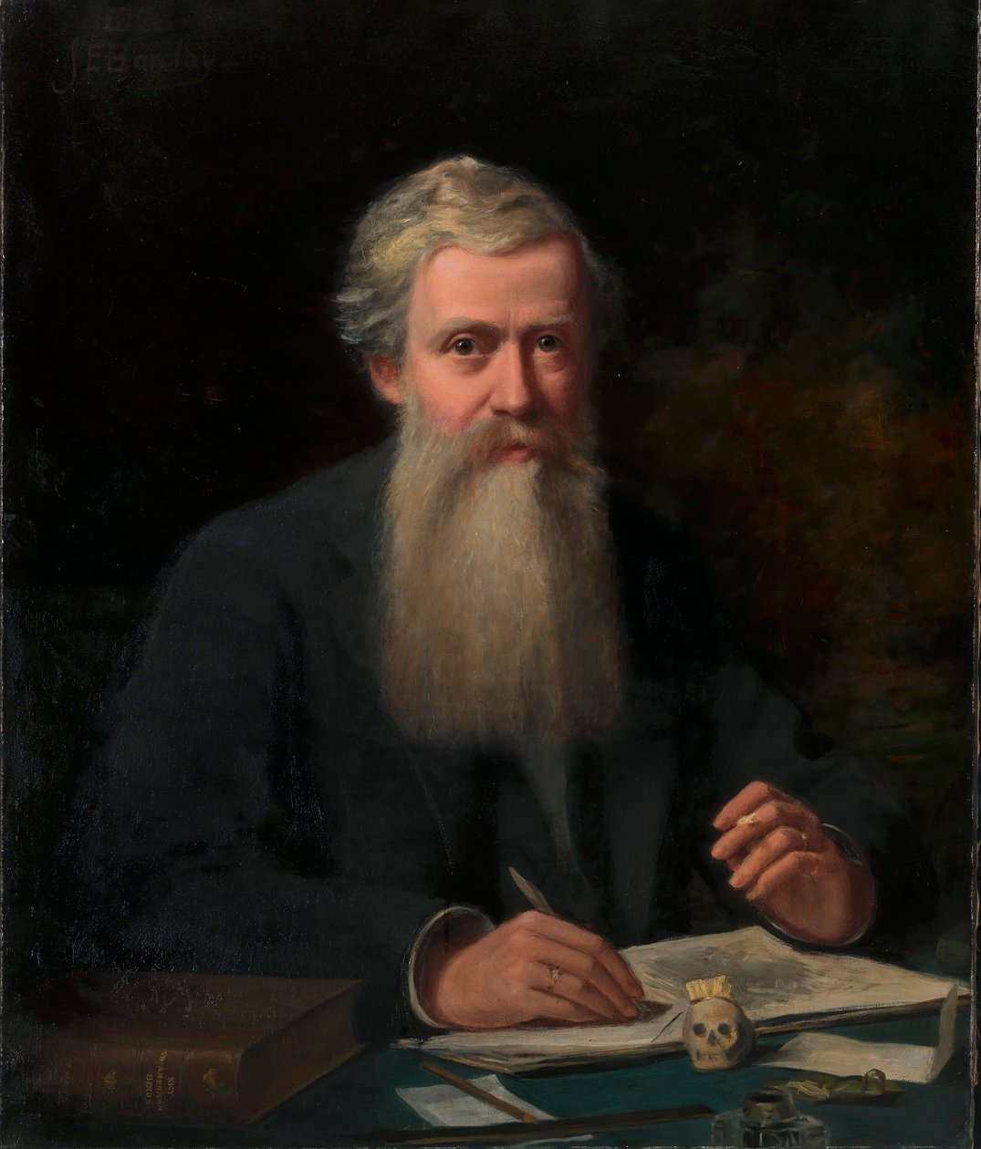 Retrato de Elliot Coues de J. Edward Barclay