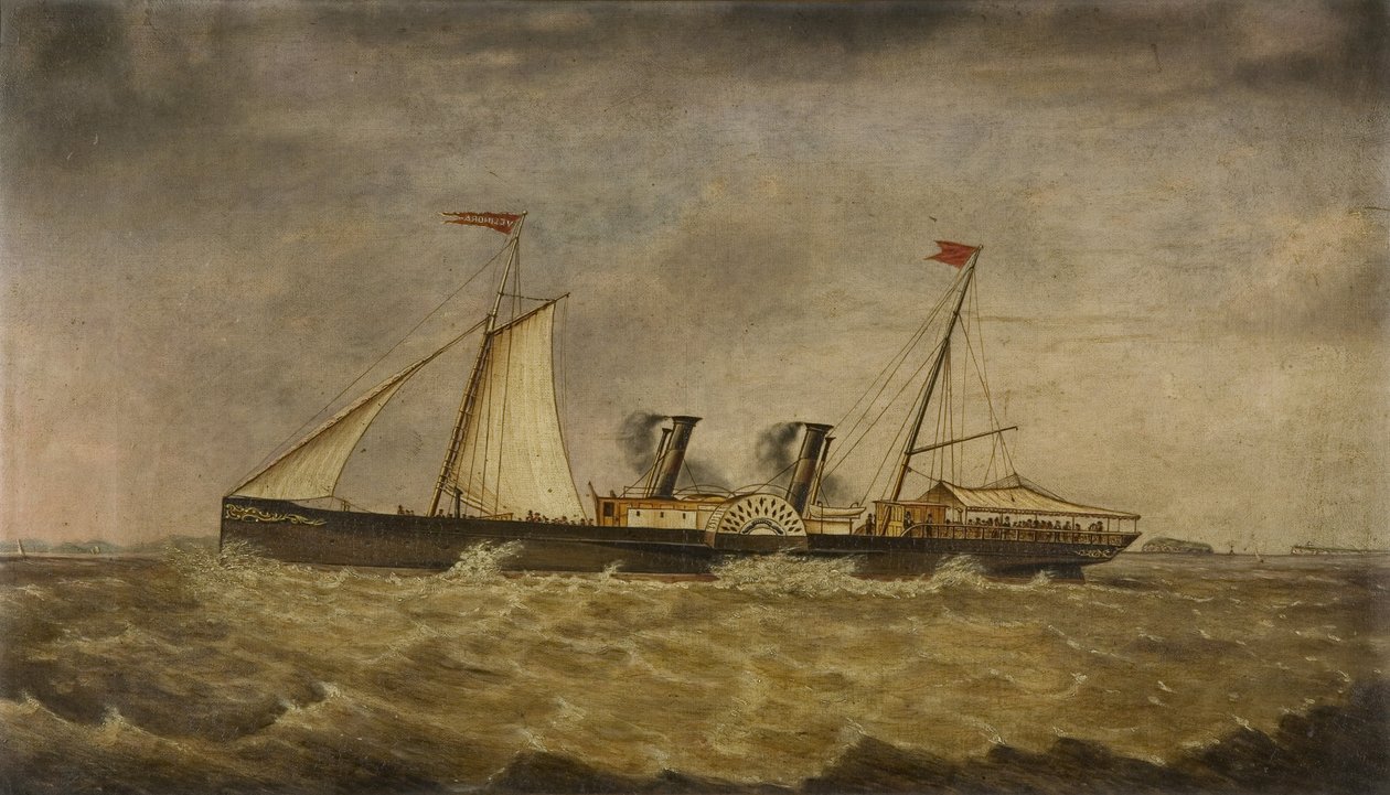Viejo Barco de Vapor de Bristol 
