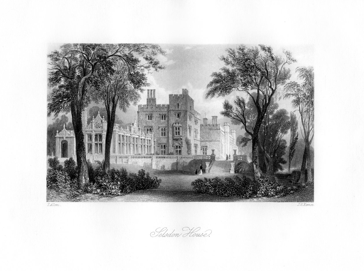Casa Selsdon, siglo XIX de J. H. Kernot