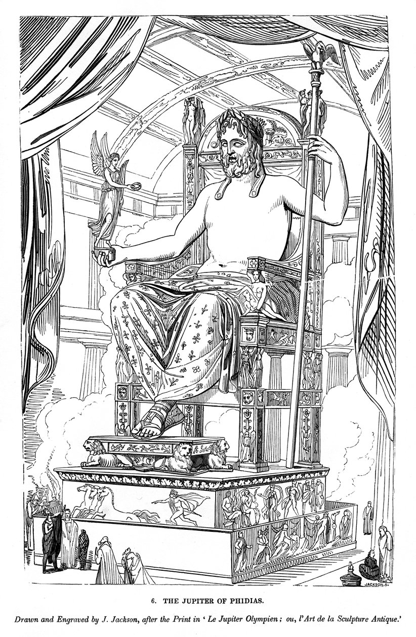 El Júpiter de Fidias de J. Jackson