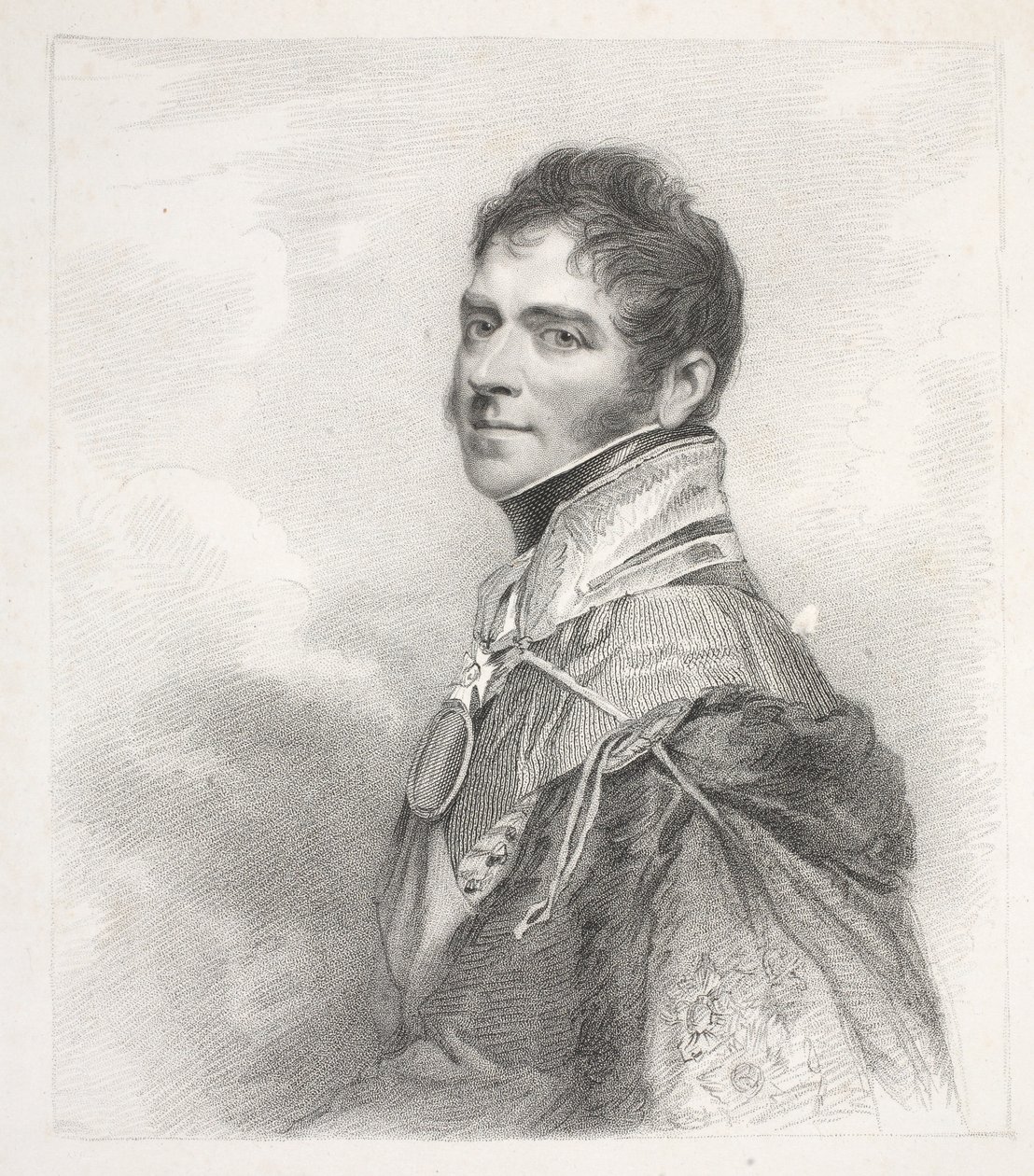 El Muy Noble Henry William Paget, Marqués de Anglesey de un cuadro original de Sir William Beechey, grabado por H. Meyer, publicado por T Cadell, 1817 de J. Jackson