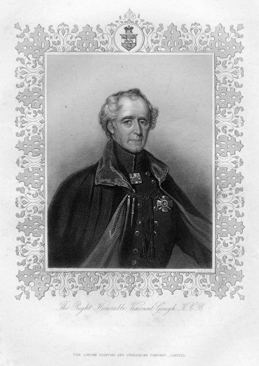 El Muy Honorable Vizconde Gough, siglo XIX de J. Jackson